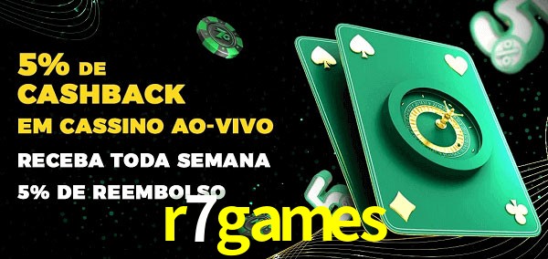 Promoções do cassino ao Vivo r7games